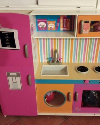 CUCINA GIOCATTOLO IN LEGNO PER BAMBINI