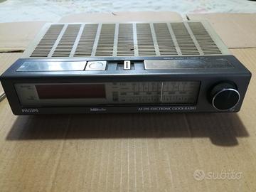 Radiosveglia Philips AS 290 MB buffer Vintage