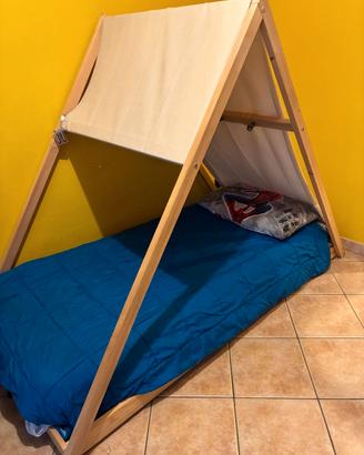 LETTO A CAPANNA PER RAGAZZI