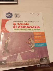 LIBRO DI DIRITTO ED ECONOMIA, A SCUOLA DI DEMOCR