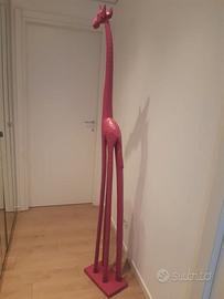 Giraffa in legno arredamento design