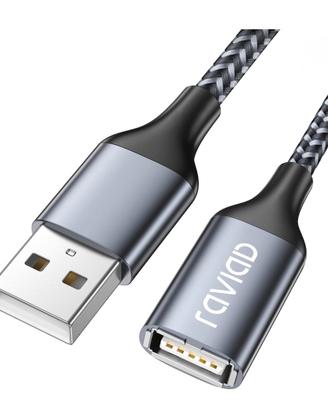 Cavo prolunga USB 2.0 2M, Cavo USB 2.0 A maschio 