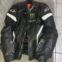 Giubbino pelle Alpinestars monaters tg XL