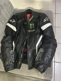 Giubbino pelle Alpinestars monaters tg XL