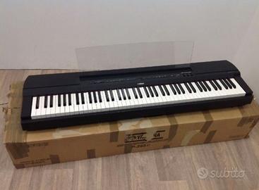 PIANO DIGITALE YAMAHA P255 con accessori 