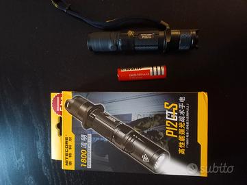 Torcia professionale Nitecore P12GTS 