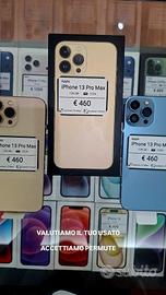IPHONE 13 PRO MAX 128GB batteria 100%