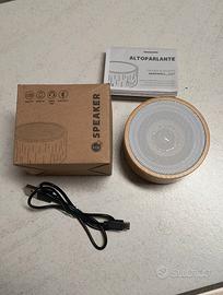 Cassa speaker Bluetooth, radio FM, micro SD