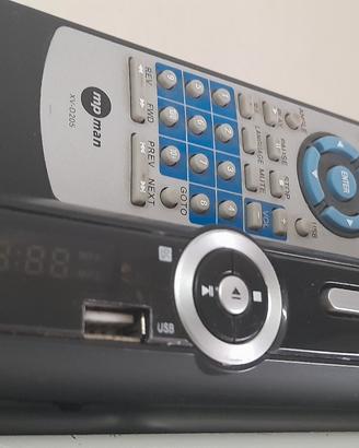 LETTORE MP4 MP3 DVD CD USB DA TAVOLO,RCA,COA,SCART