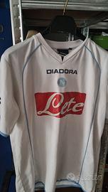 0967NN-Maglia Calcio Napoli Diadora N.7 Taglia M