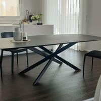 Tavolo fisso 240x120 piano ceramica