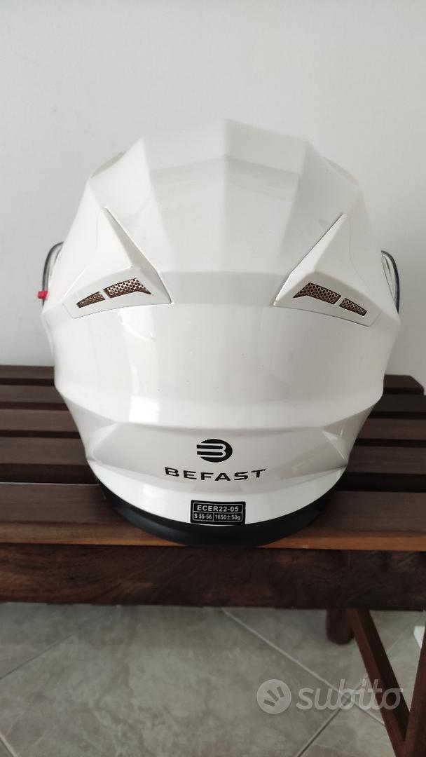 Casco Jet Befast Rapid II Doppia Visiera Bianco