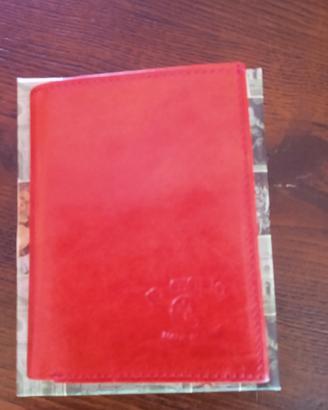 Porta carte di credito in vera pelle