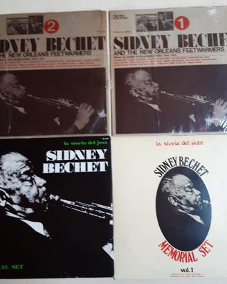 4 LP rari di sidney bechet jazz