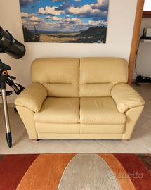 divano in pelle 2 posti