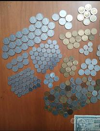 Lotto monete e banconote 