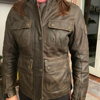 Giubbino di pelle donna Triumph