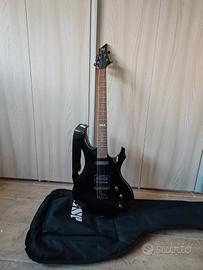 chitarra elettrica e amplificatore 