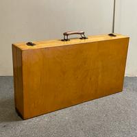 Valigia/tavolino sgabelli picnic vintage anni 50
