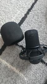 Microfono Hyper X SoloCast con asta