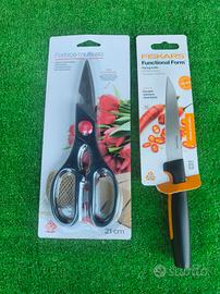 Forbici da cucina+coltello da cucina.