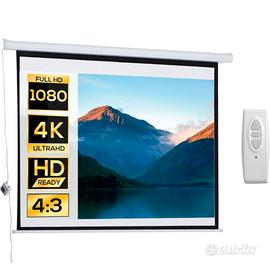 Schermo motorizzato 84 pollici