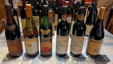 bottiglie vino da collezione 