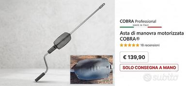 Asta Manovra Cobra per tende