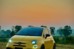 Abarth 595 pista giallo