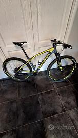 bici in carbonio mtb