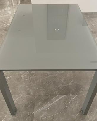 Tavolo in vetro + sedie Calligaris