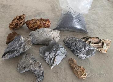 ROCCE PIU SABBIA ACQUARIO 