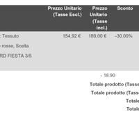 Coprosedili auto Ford Fiesta