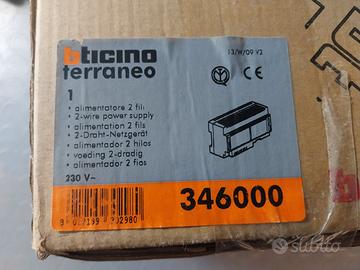 Alimentatore Videocitofono 346000 Bticino