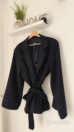 Giacca Blu Curvy 