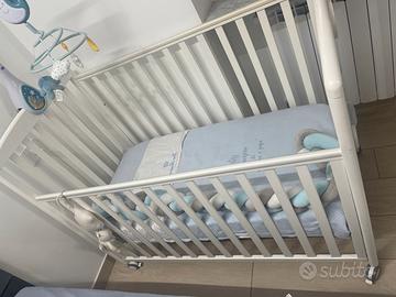 Culla con cassettiera bagnetto italbaby