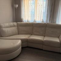 Natuzzi divano in pelle