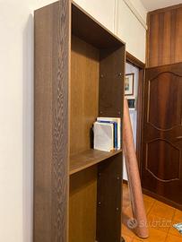 2 librerie Billy Ikea marrone scuro 