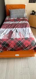 Letto e materasso singolo Flou