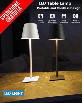 LAMPADA A LED DA TAVOLO USB RICARICABILE