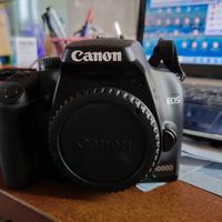 Canon EOS 1000d solo corpo 8200 scatti