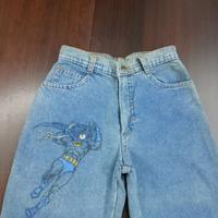 Jeans uomo straight 100% cotone made in italy