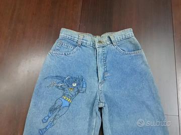 Jeans uomo straight 100% cotone made in italy