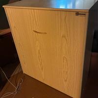 Brandina /letto pieghevole con cassettone legno