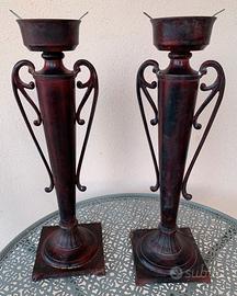 Candelabri in ferro anni 50
