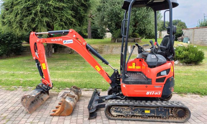 Miniescavatore usato Kubota anno 2019 Ore 2200