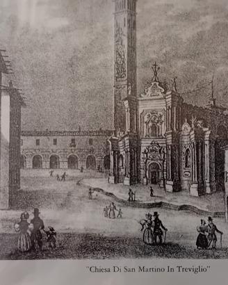 antica stampa di Yreviglio Bg