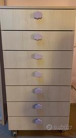 Cassettiera 7 cassetti