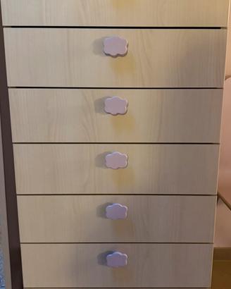 Cassettiera 7 cassetti