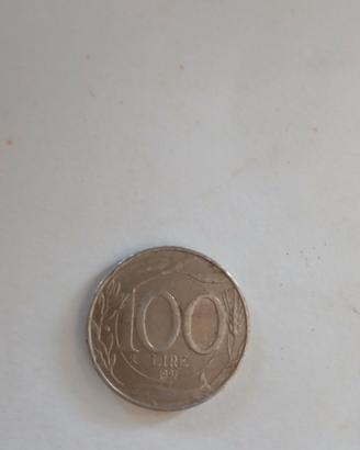 100 lire del  1997